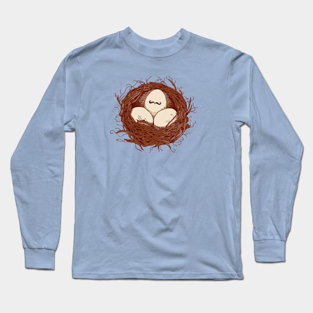 Hip Before Hatch Long Sleeve T-Shirt by AJIllustrates